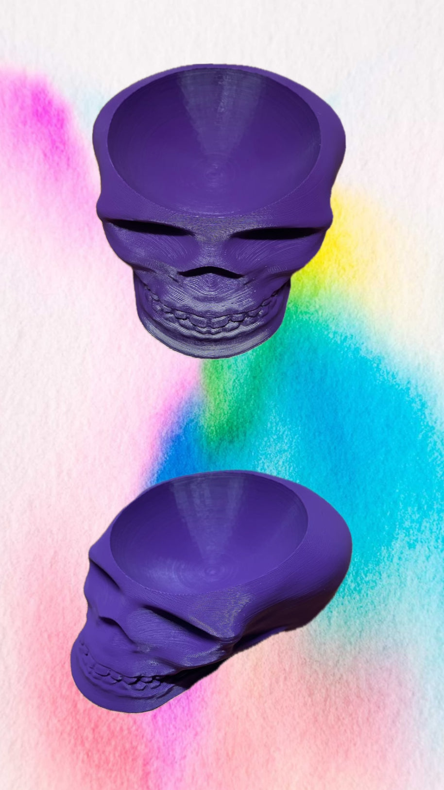 bol ou abreuvoir tête de mort