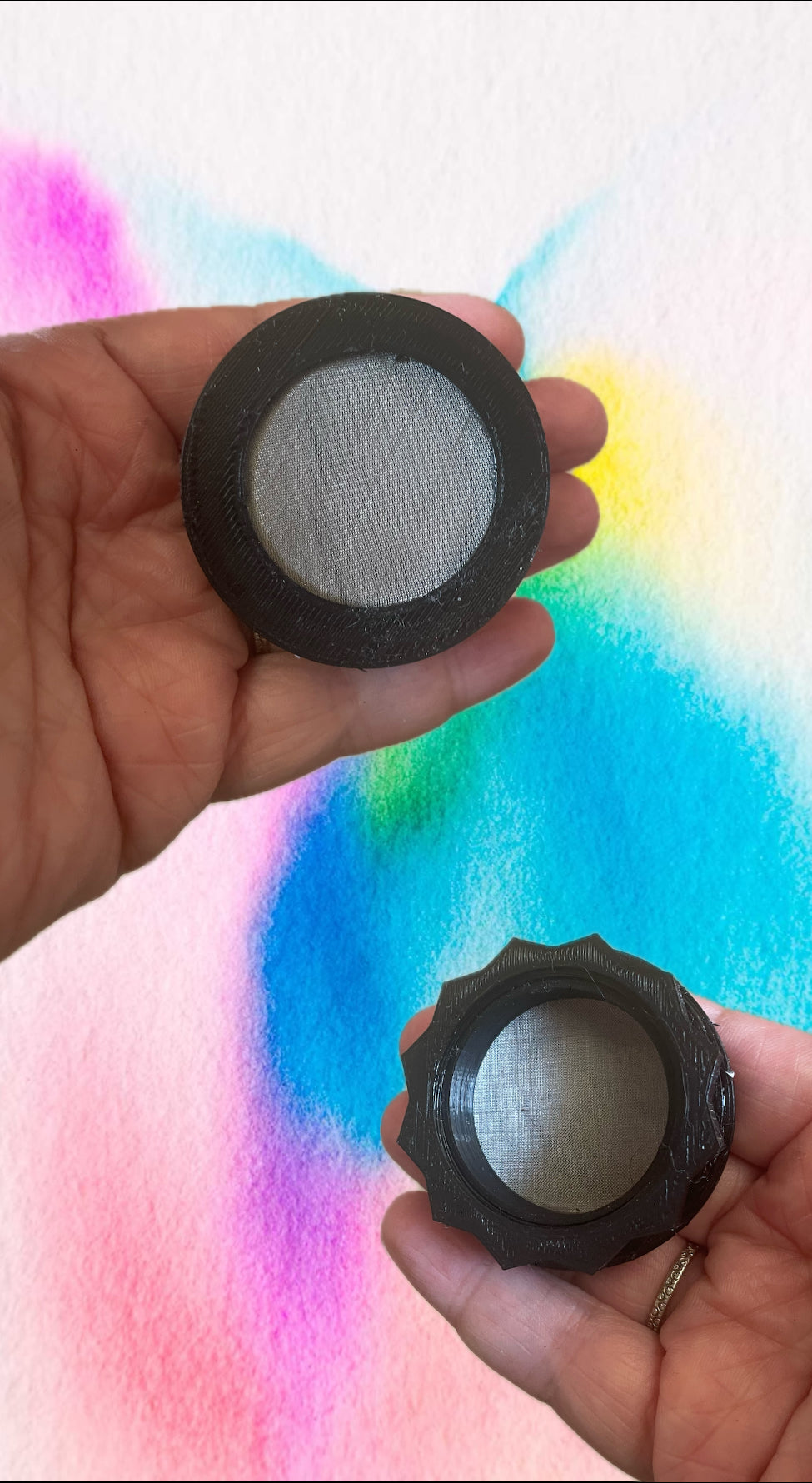 Grille Ventilation aération 3D pour terrarium boite isopodes / myriapodes /araignees/escargots