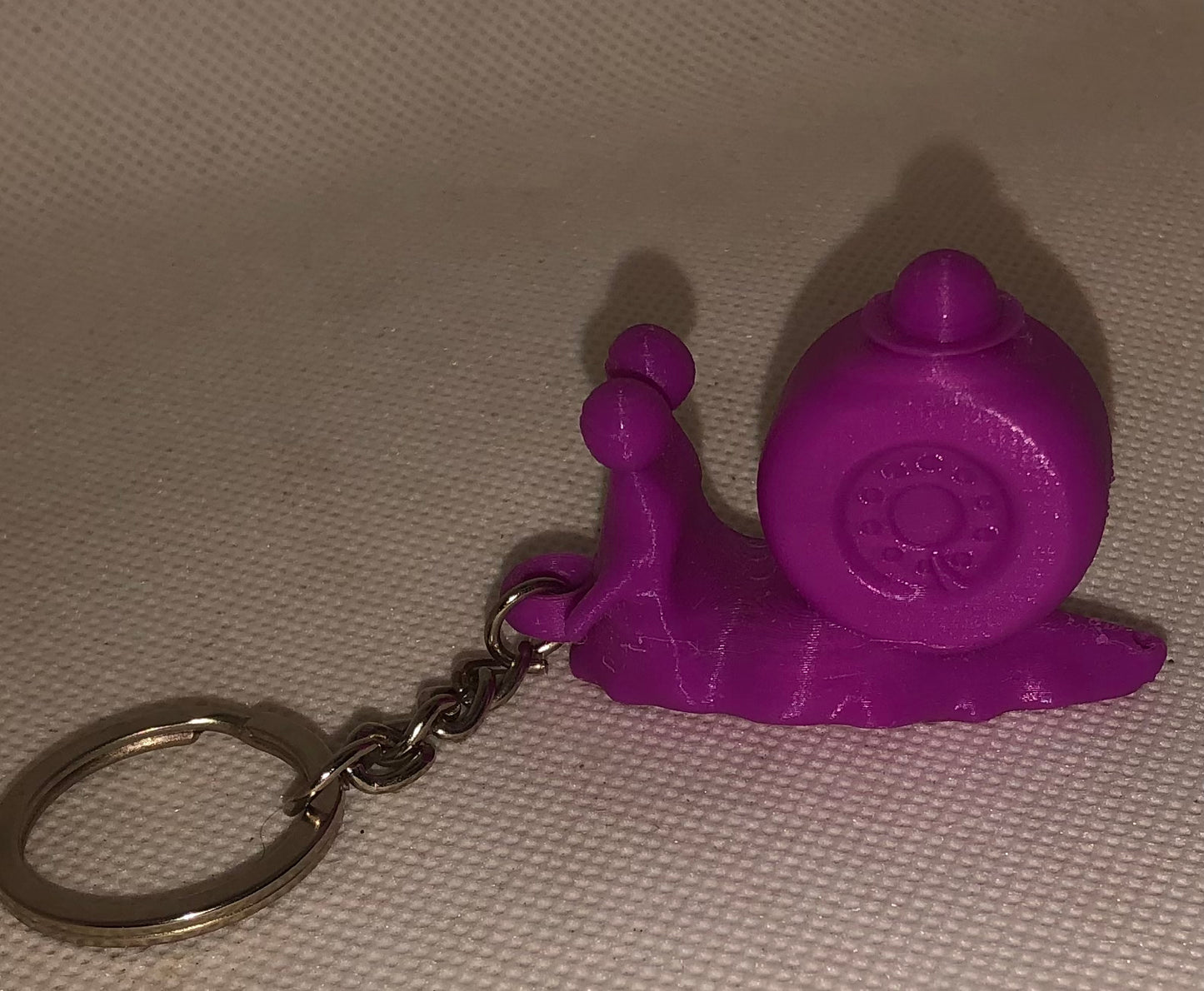 Porte-clé one pièce escargot en 3D