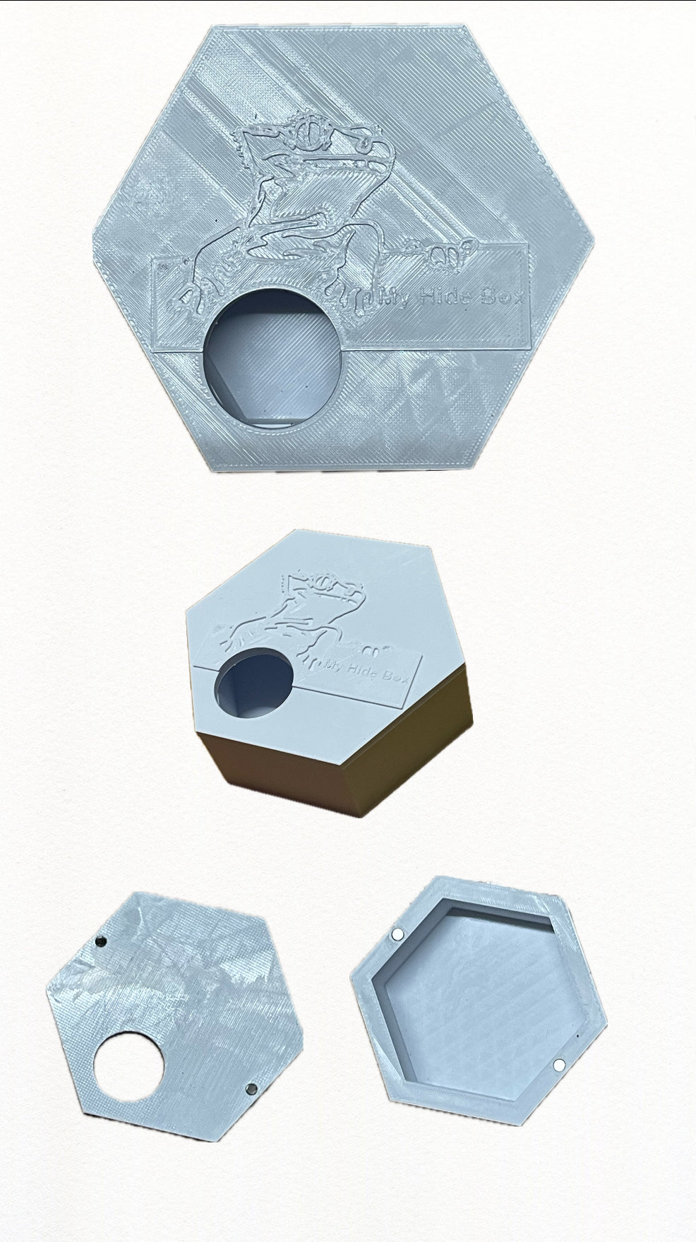 Cachette / Boite à mue pour gecko