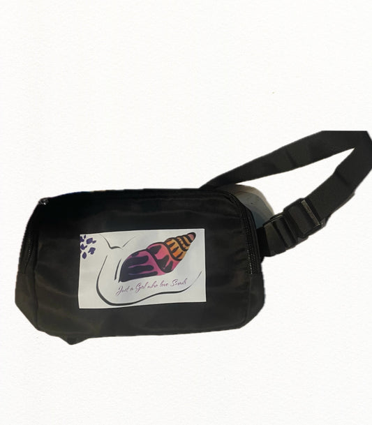 Sac Banane "Just a Girl who love Snails