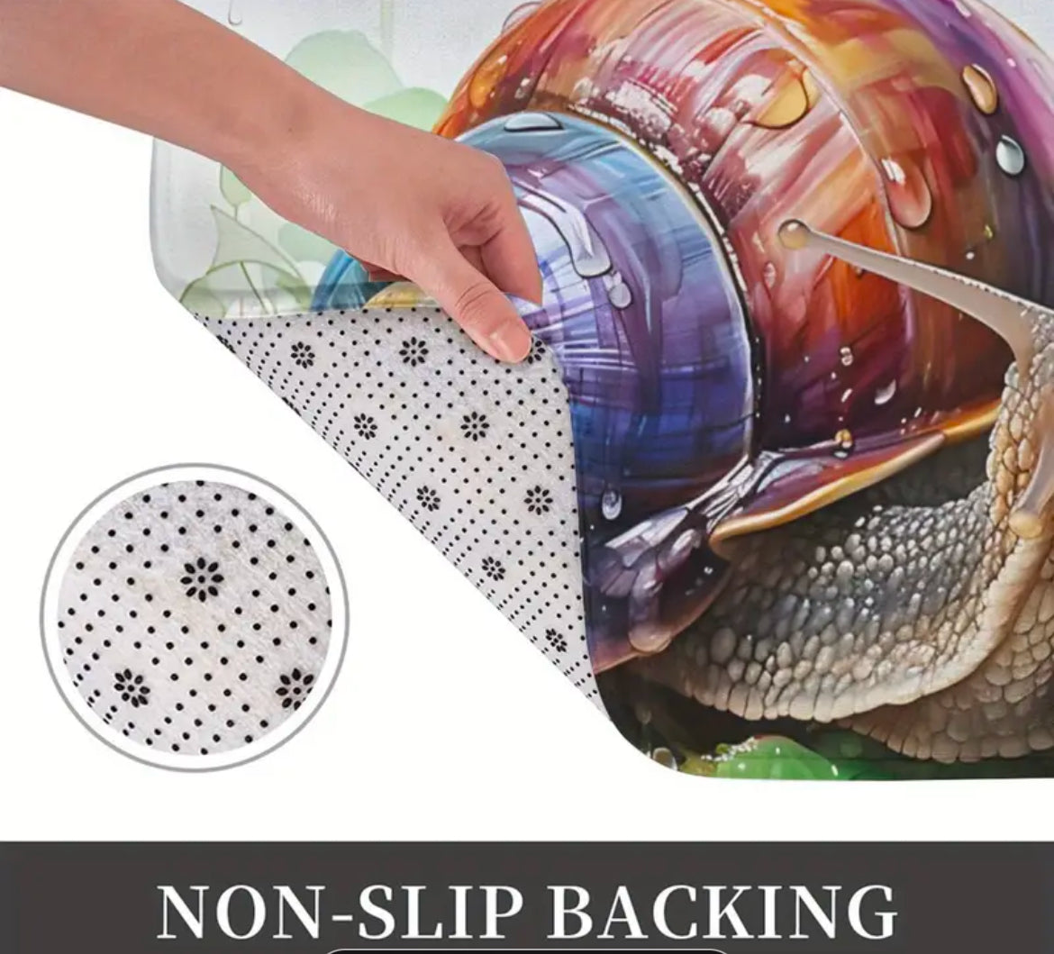 tapis de bienvenu motif escargot