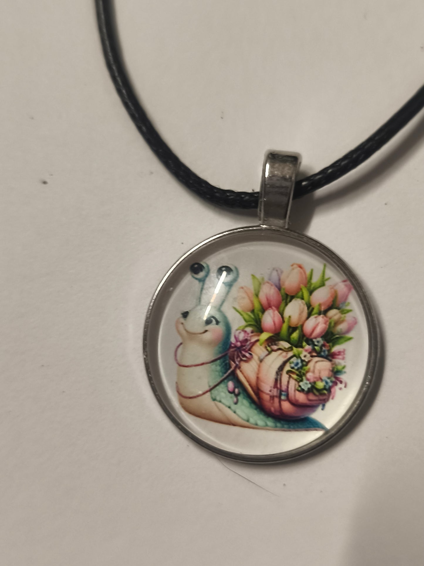 Collier motif escargot #4