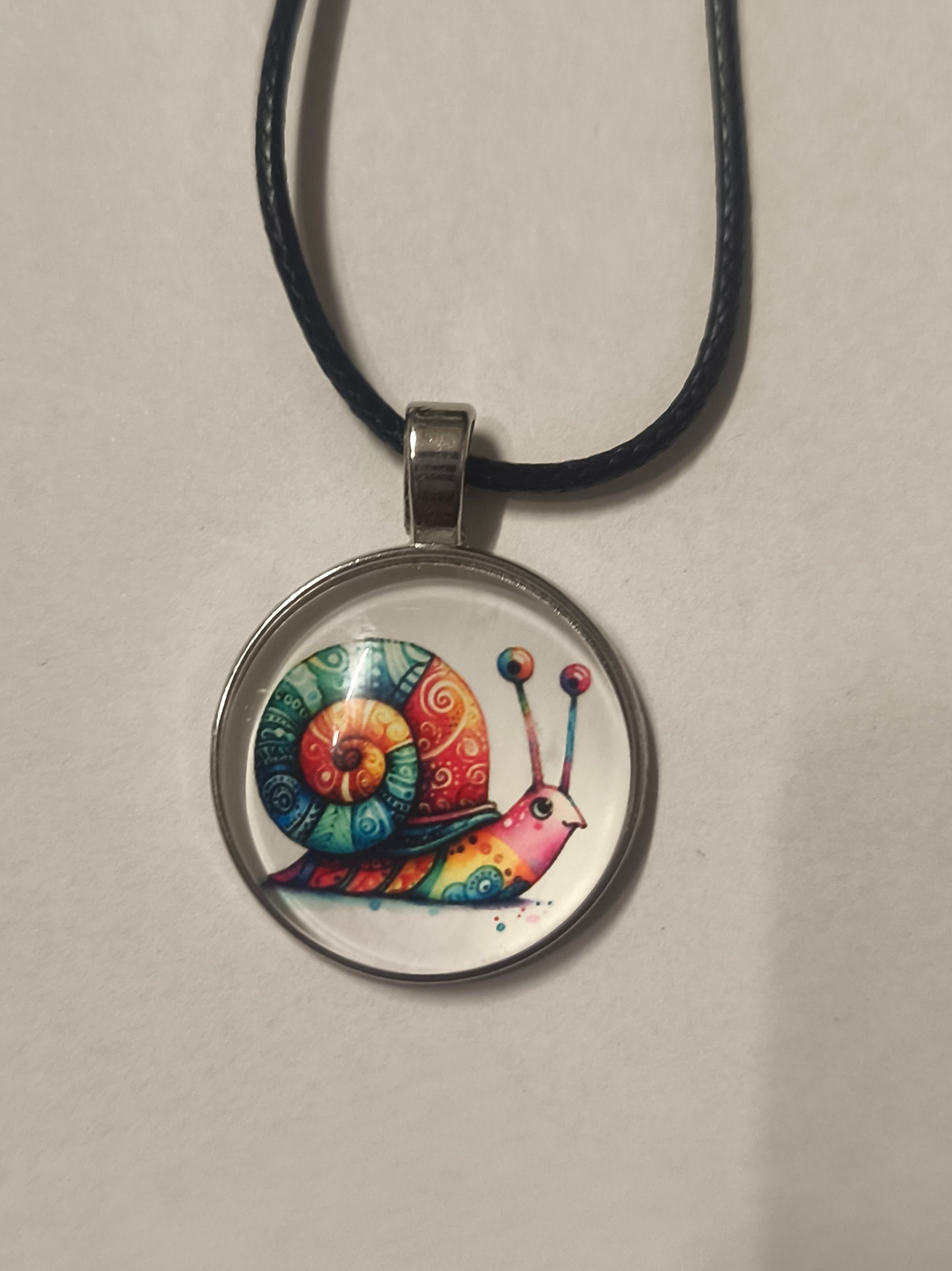 Collier motif escargot #6