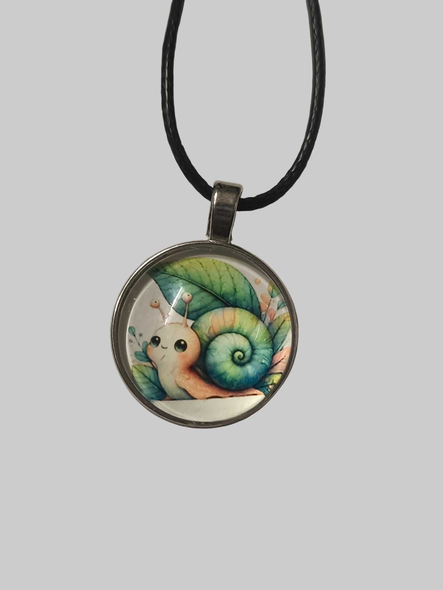 Pendentif motif escargot #12