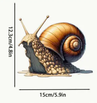autocollant escargot