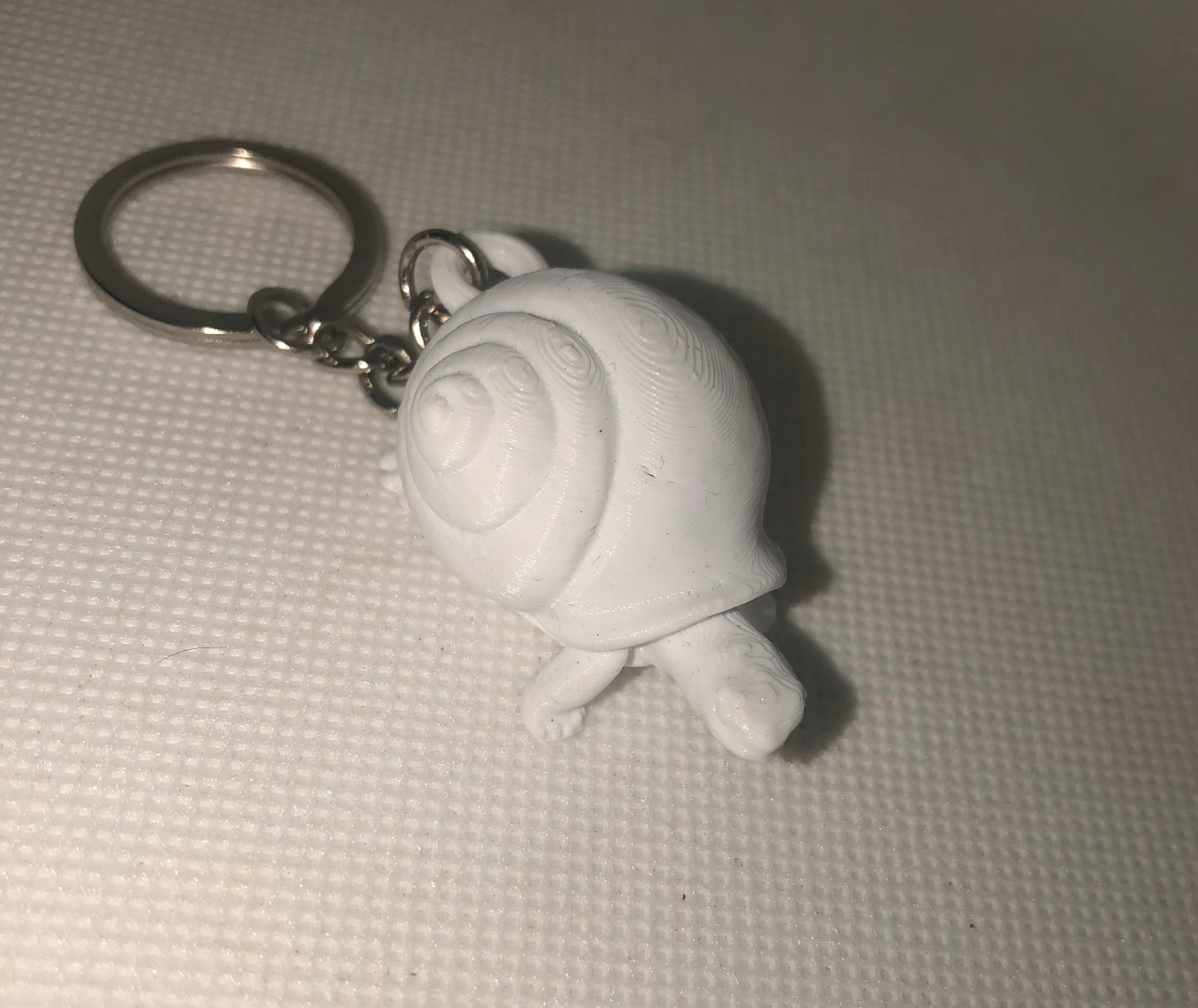 Turtle snail keychain
