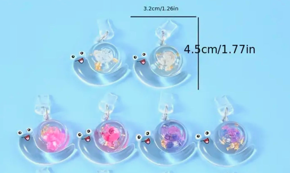 pendentif pour téléphone escargot