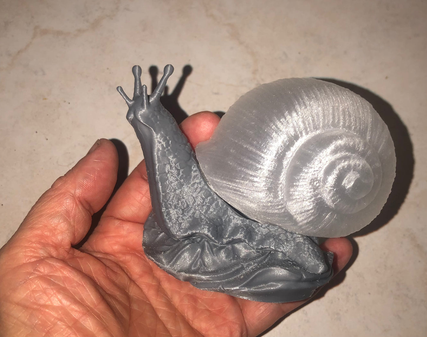 snail theme led night light