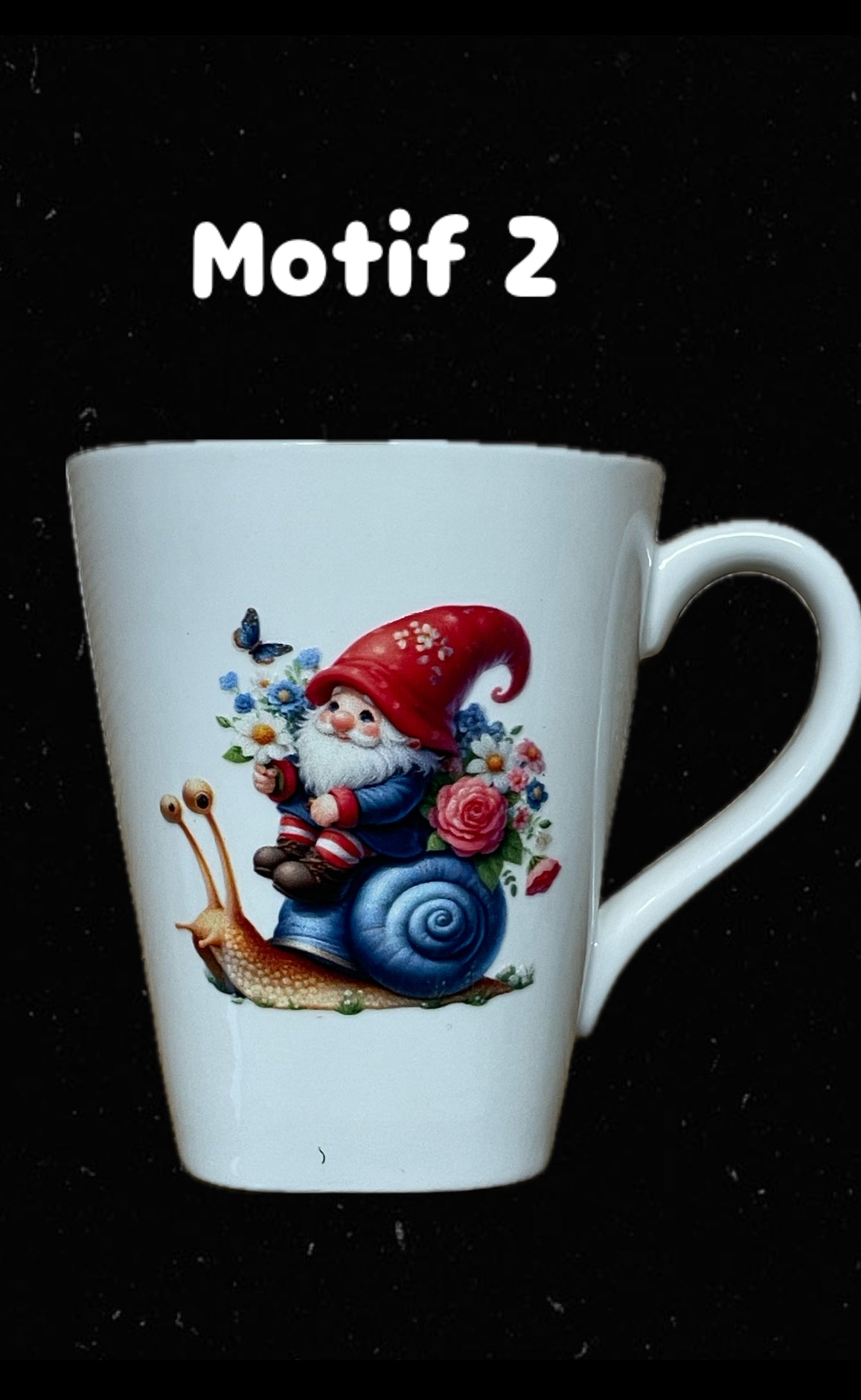 tasse a café ou thé motif escargot