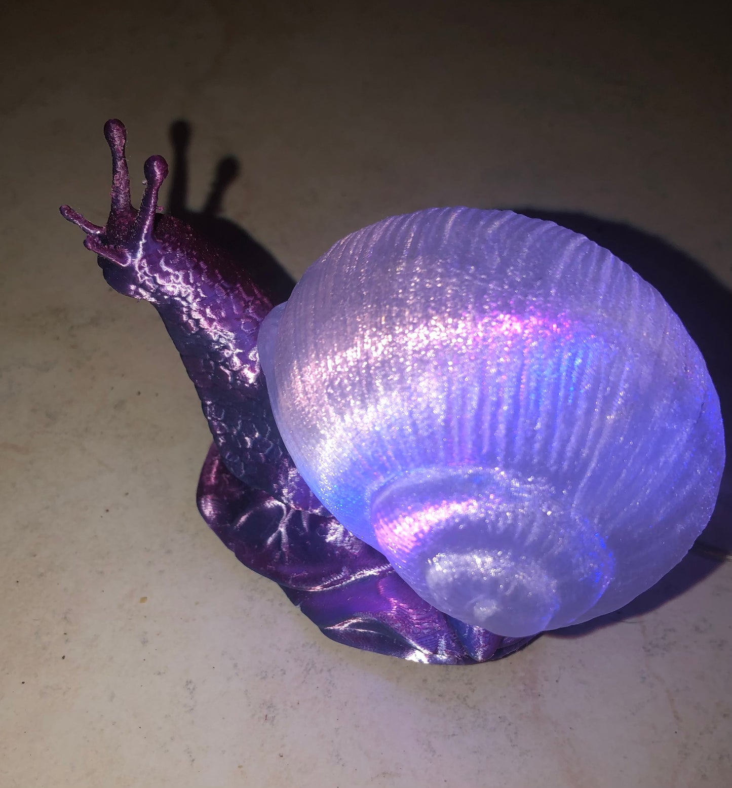 snail theme led night light