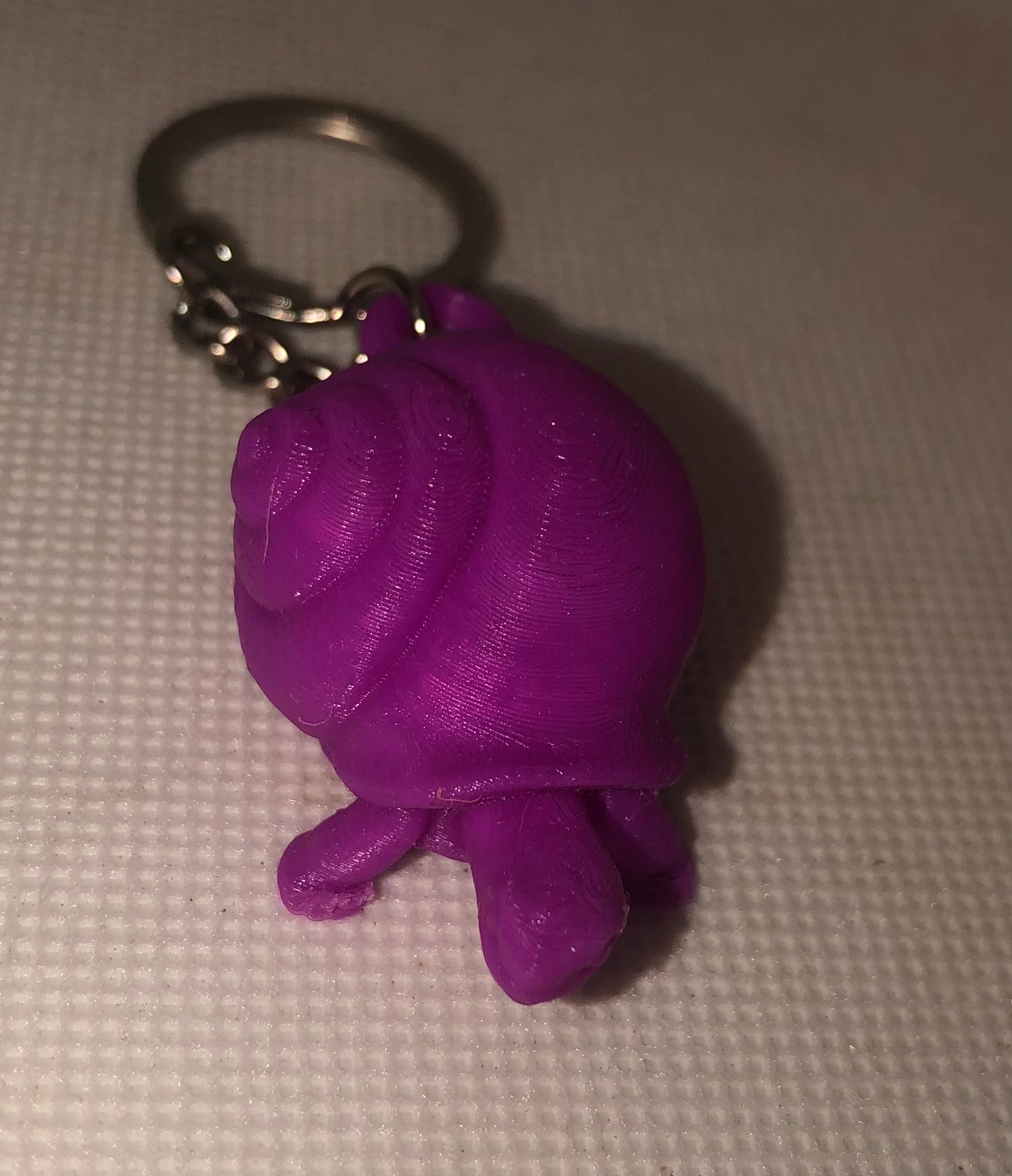 Turtle snail keychain