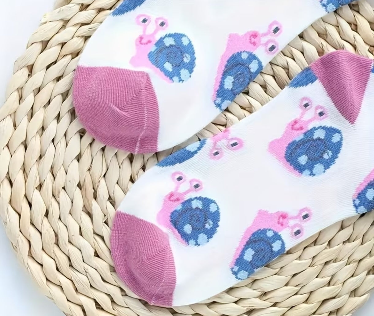 chaussettes humoristique  escargot aux choix