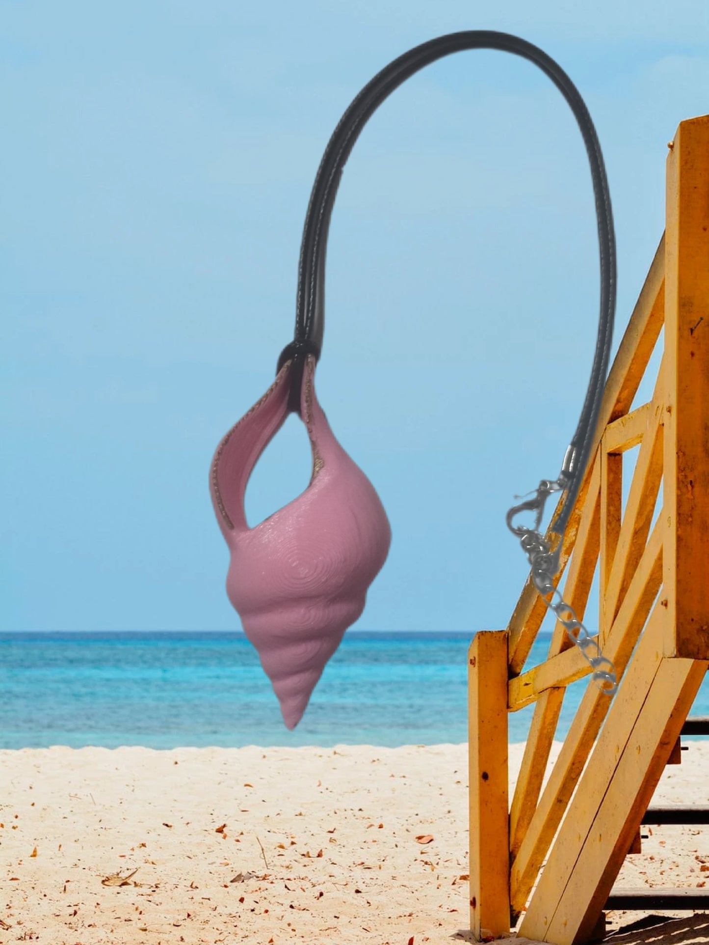 collier bijoux coquille escargot