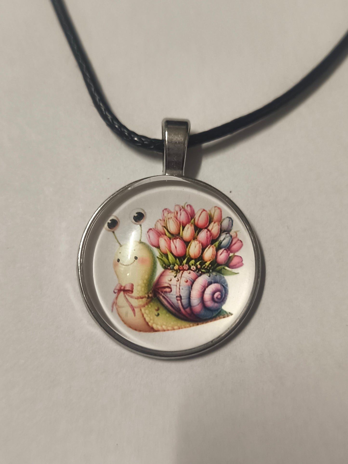 Collier motif escargot #10