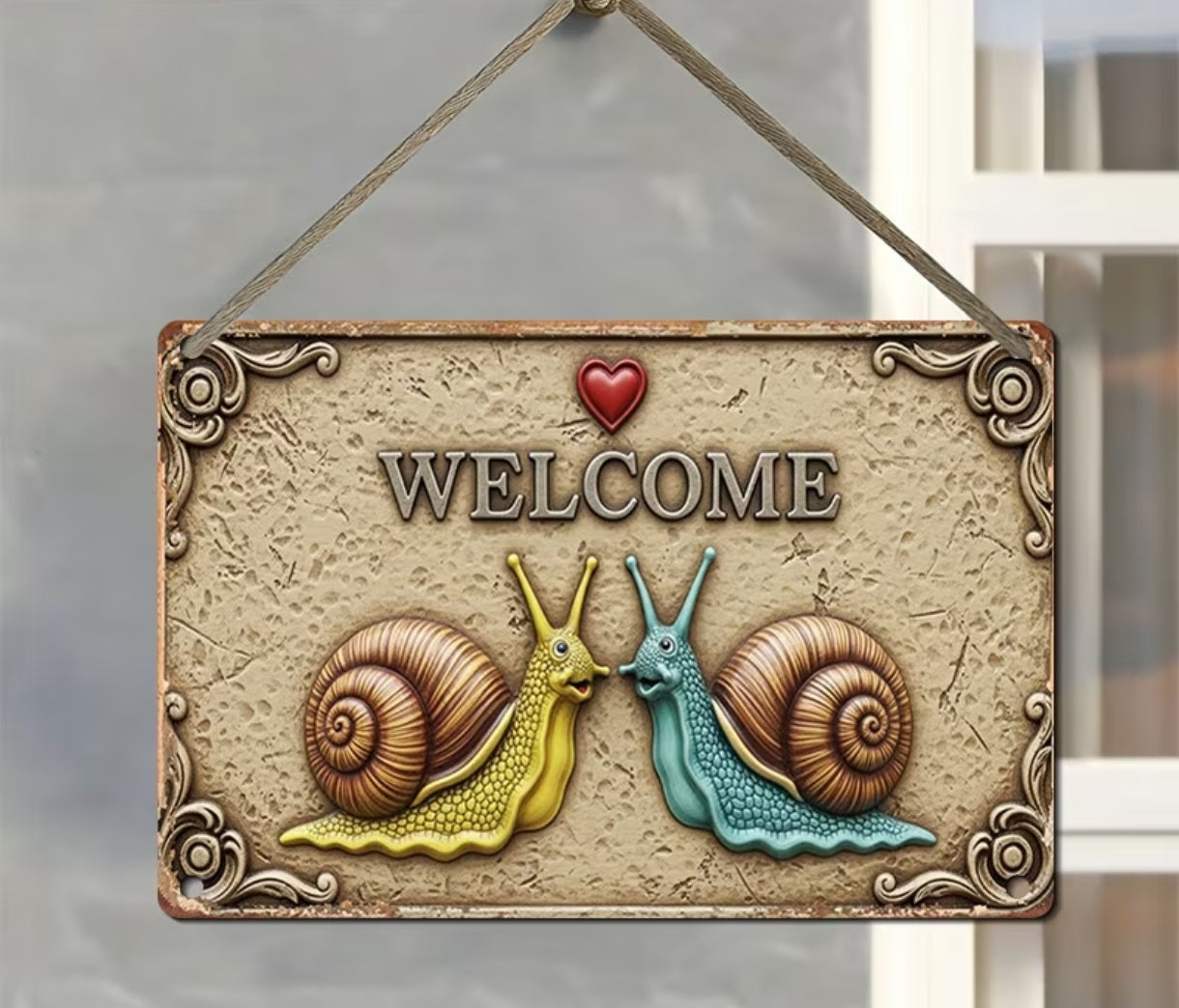 Panneau de bienvenue