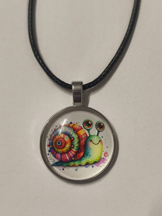 Collier motif escargot #8