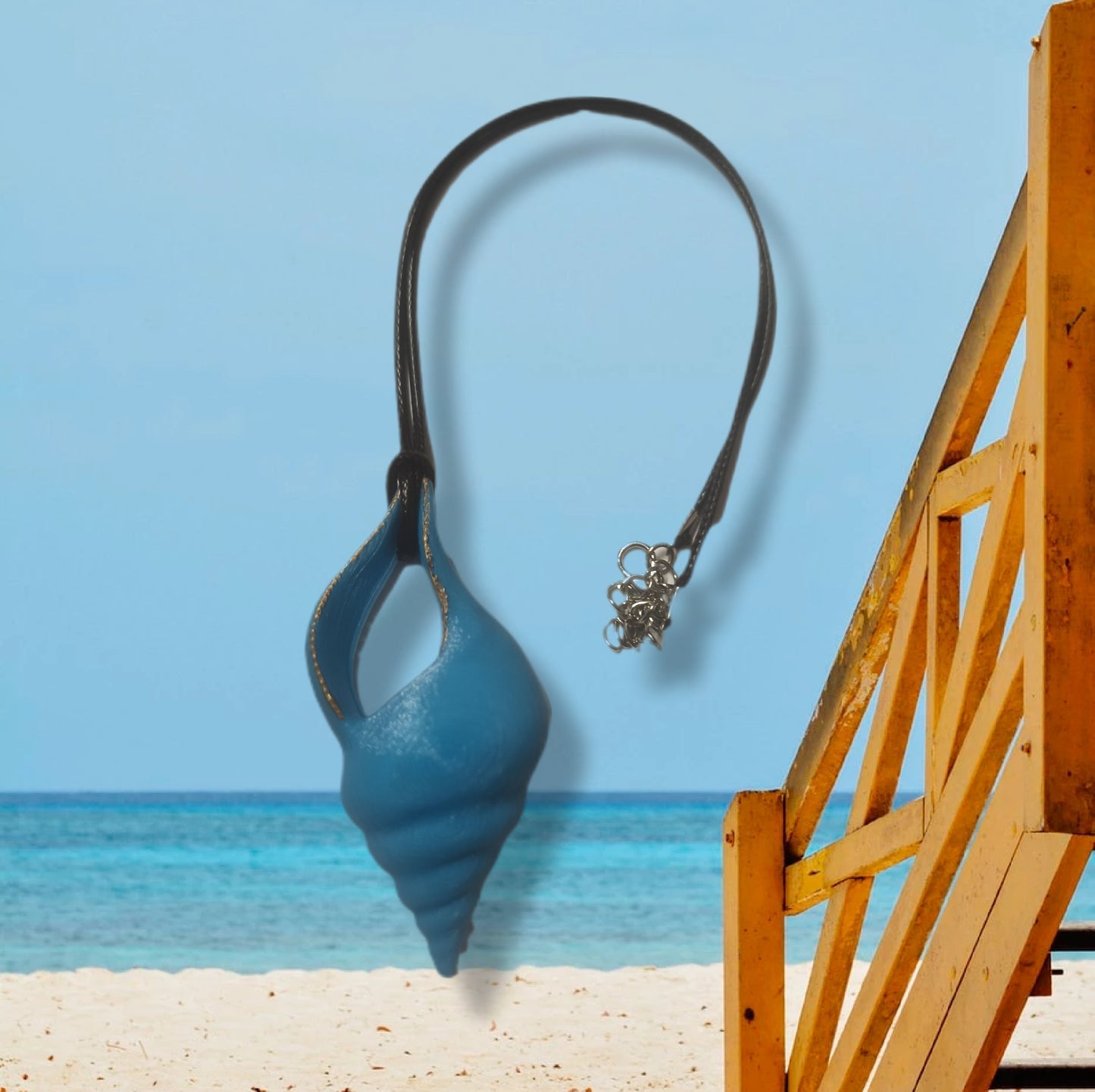 collier bijoux coquille escargot