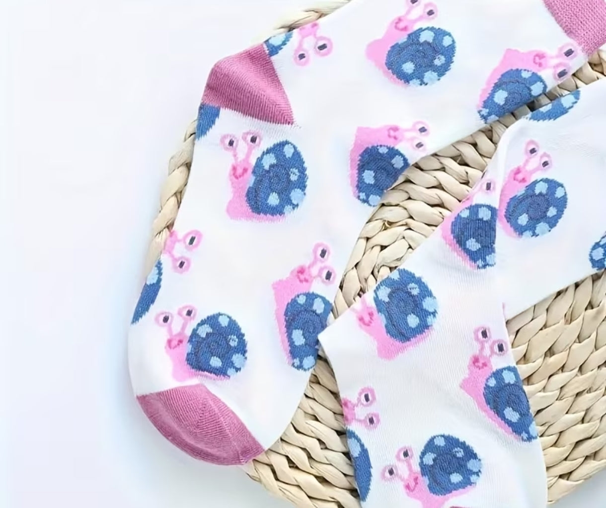 chaussettes humoristique  escargot aux choix