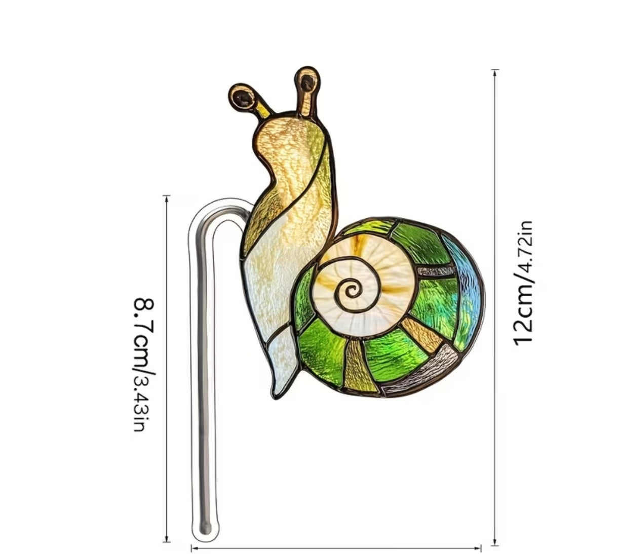 Décoration Escargot  pour  plante en pot