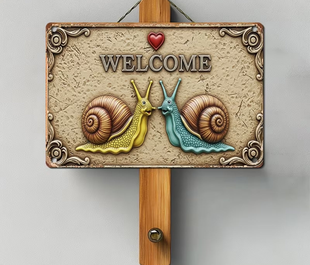 Panneau de bienvenue