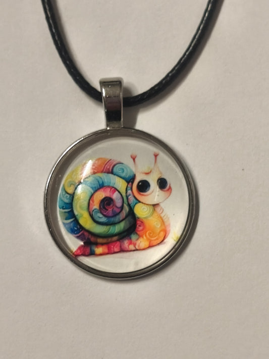 Collier motif escargot #2