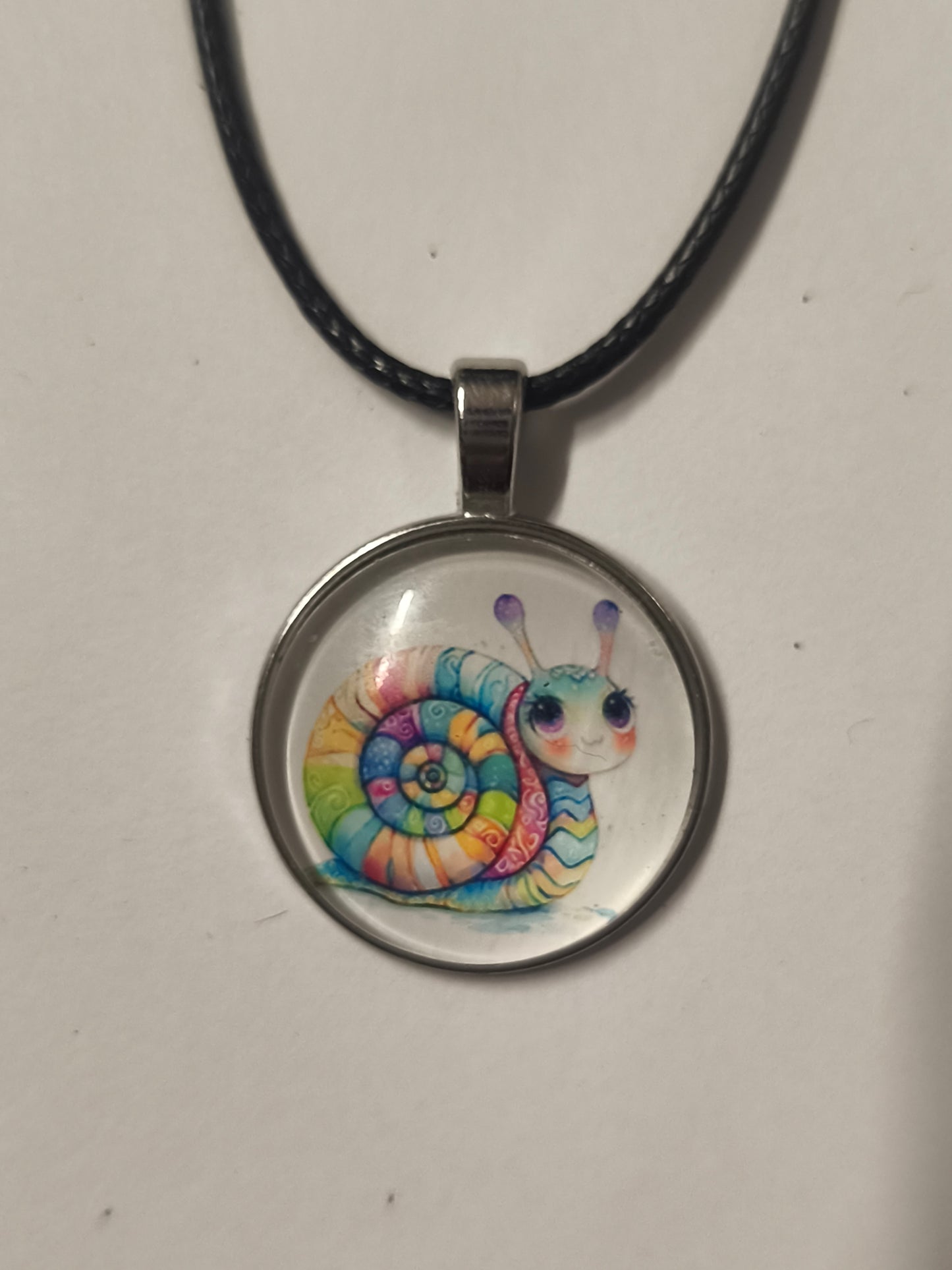 Collier motif escargot #5